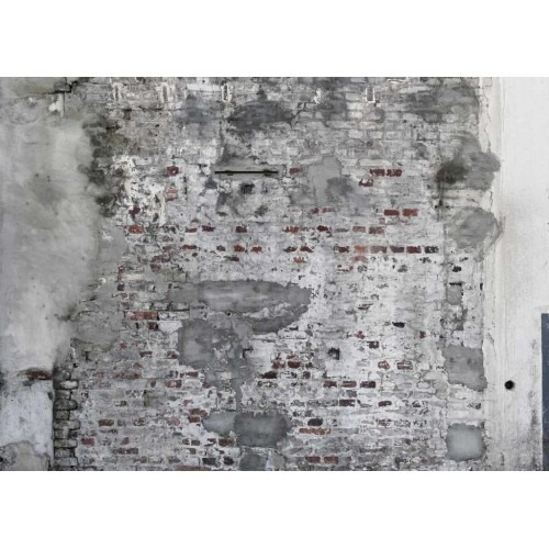 Patterned Wallpaper 10m x 0.53m Gray Color, Model 445404 | Balbaid Decor Company