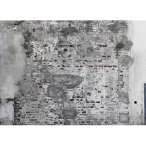 Patterned Wallpaper 10m x 0.53m Gray Color, Model 445404 | Balbaid Decor Company
