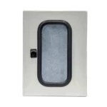 Transparent Door Electrical Enclosure Galvanized Steel Height 1400 mm, Width 600 mm, Depth 350 mm | Alfanar