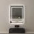 Rectangular Shape LED Mirror Contemporary, Size 60 × 80 cm