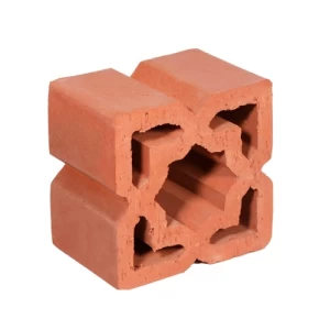 Decorative Red Brick 180×180×100 mm, Weight 3.0 kg, Code Z1 | Al Diyar for bricks and cladding brick