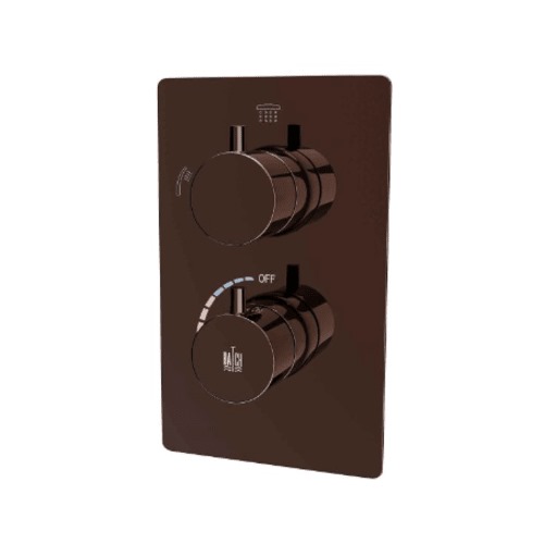 Two Way Shower Mixer 12.4x18x13 cm, Shiny Titanium | Hatch Company