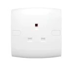 فيش كهرباء مفرد 13 أمبير  الفنار موديل ألف كلاسيك المقاس  7x7 اللون الأبيض