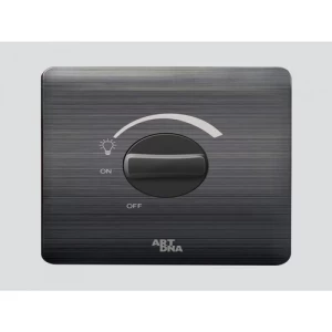 Dimmer 7x7 cm 200 Watt Black Color | Art DNA