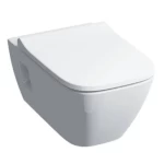 Wall Hung Toilet, White Color, Size 18 cm 