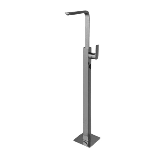 Floor Standing Washbasin Faucet 107.3×27.5×15.2 cm, Shiny Chrome | Hatch Company
