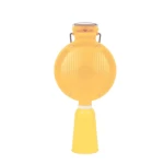 Road Lighting Flashlight solar powered  Size 15×15×10 cm  Weight  1.5 kg Yellow Color  