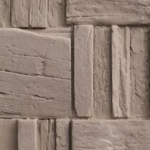 صفائح الطين المعالج أرت وود ب، أبعاد 300×300 مم، بني فاتح | MCM Clay Cladding