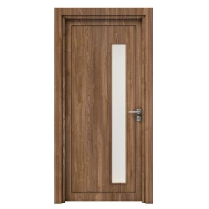 Premium Natural Wood Door 235x115 cm, 6 cm Thickness, Brown | YT-39196164