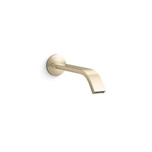 Kohler Ribbon Wall Mounted Bathroom Sink Mixer Gold, Model 23888T-AF | Kohler