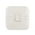 10A Light Switch 1 Gang, White, 7x7cm Size, 250V | Spectra