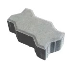 Uni Interlock Paver Tiles, Dimensions 225x112.5x60 mm, Gray Color | Opal Factory