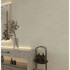 Matte Decorative Ceramic Wall Tiles 30x60 cm, 9 mm Thickness, Beige | Saudi Ceramics