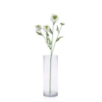 ورد صناعي سكابيوسا، طول 80 سم، لون كريمى 