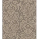 German Wallpaper, size 10m x 0.53m, Brown Color, Model 517613