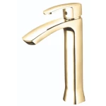 Long Washbasin Tap Size 28×17.7 cm, Gold Color