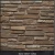 Sierra coffee Stone, Natural Surface, Brown Color, Dimensions 50×10 cm, Thickness  2-4 cm