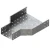 Straight Cable Tray Reducer, PC Steel, Inside Bend, 1.5mm Thick, 75mm Side, 300mm Width | BAHRA