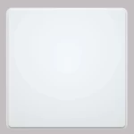 3D Wall Panels, White Color, Length 50 cm, Height 50 cm | Zakharef Company