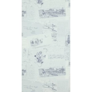 Youthful and Kids Wallpaper Light Gray, 10m x 0.53m, Model 17203 | Balbaid Decor Company