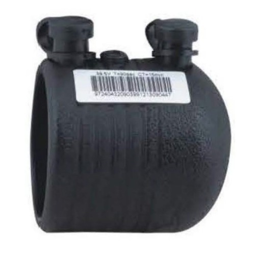 HDPE Electrofusion End Cap Size 32 mm, Length 60 mm, Black Color | Union Pipe industry KSA