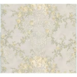 ورق جدران كلاسيكي طول 10 م، عرض 0.73 م، لون رمادي، موديل 57135