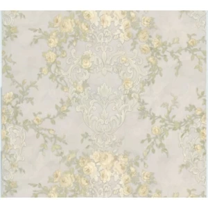 Classic Wallpaper Length 10m, Width 0.73m, Gray Color, Model 57135 | Balbaid Decor Company