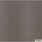 Italian Wallpaper Dark Brown Color Plain Design, Size 10mx0.73m, Model 275019