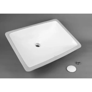 Rectangular Ceramic Wash Basin Under Counter 36×32×18 cm | Hatch Company
