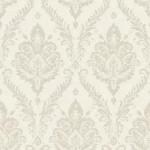 ورق جدران بلجيكي لون بيج تصميم كلاسيك، مقاس 10م×0.53سم