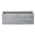 Fiber cement plant pot, dimensions 70x24x23 cm, gray color