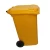 Plastic Container Capacity 240   Liter  Made of Polyethylene Yellow Color