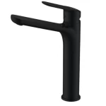 Washbasin Mixer, Size 23 cm Black Color | Saudi ceramics