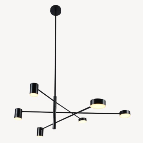 Opulent Pendant Light Modern 80x25x30 cm, Black Color | Abyat Company