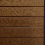 Brown WPC External Wall Paneling, Dimensions 220x13.5 cm, Model 10043