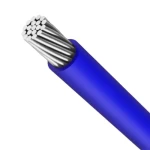 سلك كهرباء 8 AWG جهد 600 فولت (MTW)، نحاس مجدول مطلي بالقصدير، 500 قدم، لون ازرق | كابلات الشرقية