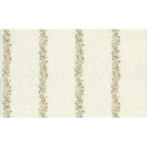 Italian Wallpaper Striped Design Light Beige, Size 10mx0.73m | Balbaid Decor Company