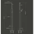 Floor Standing Washbasin Mixer 107.3×27.5×15.2 cm Matte Gold | Hatch Company - Image 2