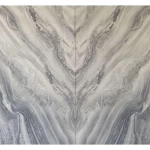 Chinese Marble alternative for laundromats Length 290 cm Width 244 cm, Grey with brown veins color, Rectangular Shape