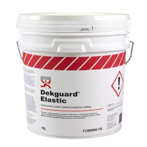 Anti Carbonation Protective Coating Dekguard Elastic 15 Liters White Liquid | Fosam Company Limited