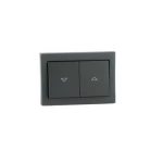 مفتاح ستارة ضغاط بيركر كي1، لون أسود، 10 أمبير، أبعاد 7×7 سم