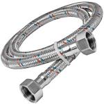 لي سخان مجدول اسباني ماركة جي ال اتش، لون كروم، مقاس 60 سم