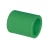 PPR Plastic Coupling Size 32 mm, Green Color | Al Zamil Factory