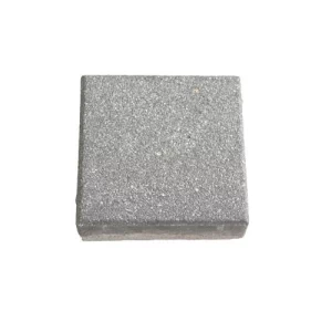 Square Interlock Paver Tiles 100x100x80 mm, Gray Color | Opal United Factory For Concrete Products
