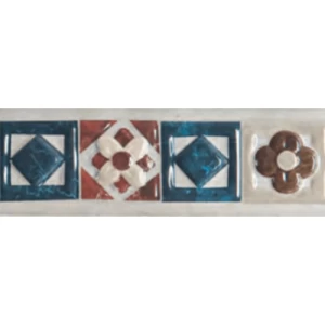 Ceramics Walls Size 6x20 cm, Listel Geometric Warm Color | Future Ceramic Company
