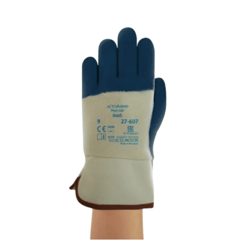 Coated Gloves Size 10 XLarge, Gray Color | Reda Safe