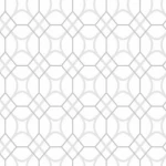 ورق جدران فينيل، تصميم نقشات، مقاس 15.6 م×100 سم، لون أبيض مع رمادي