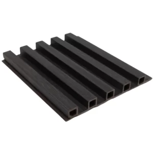 PVC Wood Replacement 20x290 cm Dark Gray | Luxury line