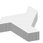 Interlock FAN PAVERS Pavement Tiles, Multi-sizes, white Color | Opal Company