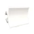 إكسسوارات جداريه فايبر، لون ابيض، طول 240 سم، ارتفاع 9.7 سم 